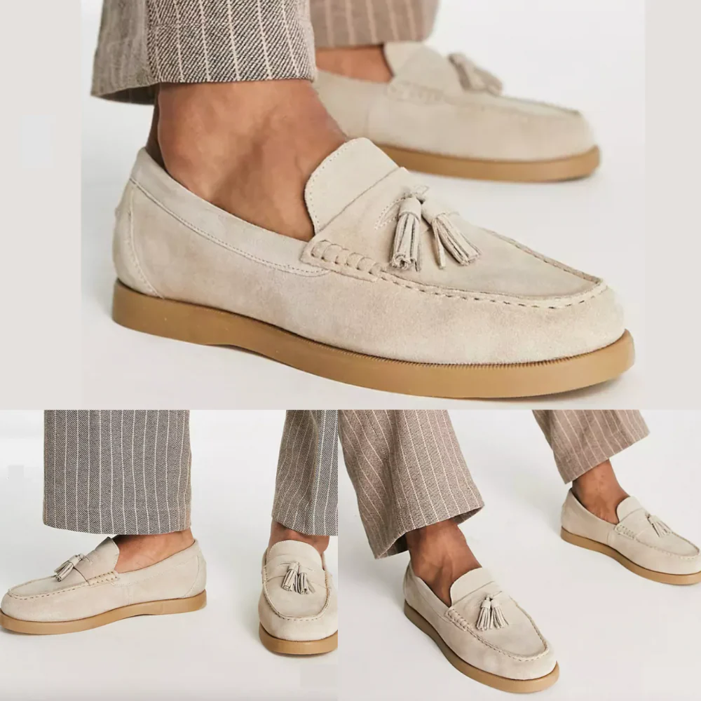 Leno - super stylische und komfortable leder loafers für männer - Image 2