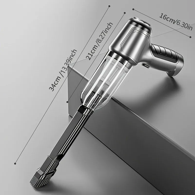 Leo PowerClean kabellose Handstaubsauger – Kompaktes, wiederaufladbares Auto- und Haushaltstaubsauggerät - Image 3