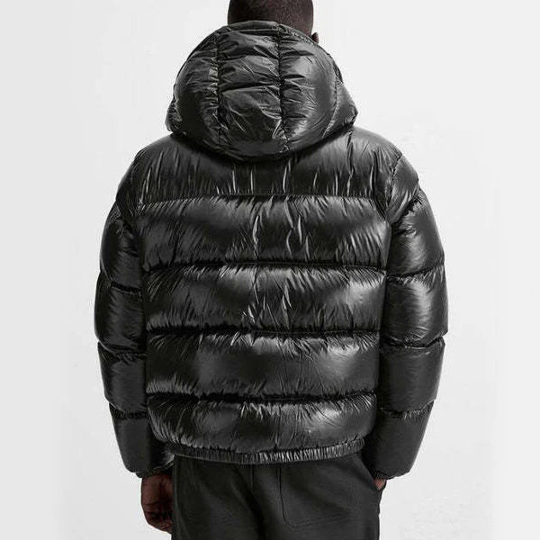 Leon | Bequeme Pufferjacke für Männer Schwarz Winter - Image 3
