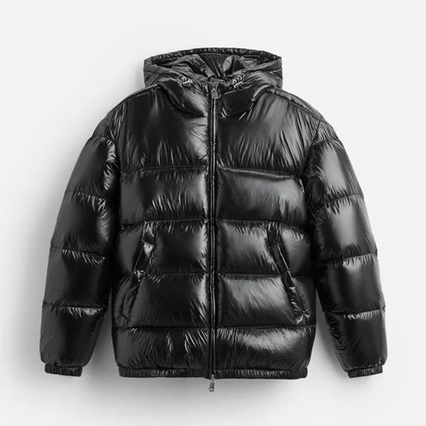 Leon | Bequeme Pufferjacke für Männer Schwarz Winter - Image 4