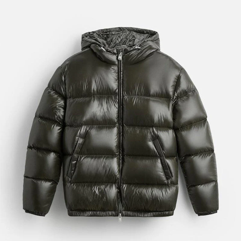 Leon | Bequeme Pufferjacke für Männer Schwarz Winter - Image 5