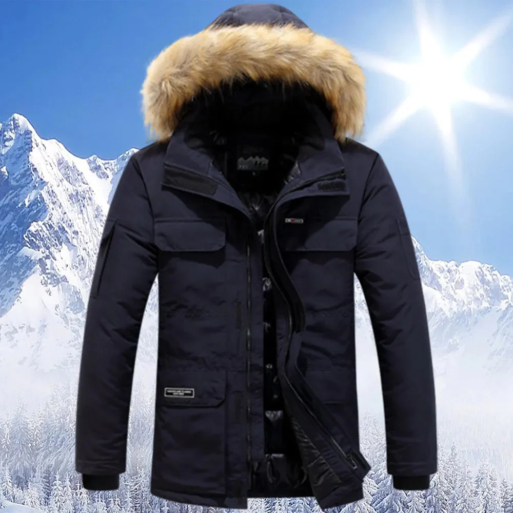 Leon | Warme Winterjacke für Herren Fleecegefüttert - Image 5