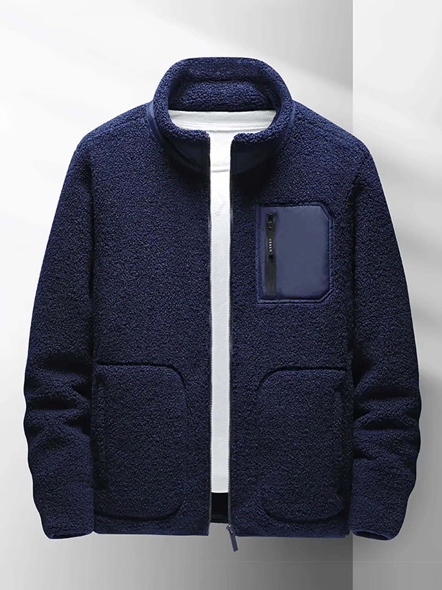 Leone | Warm Fleecejacke für Herren Mit Reißverschluss