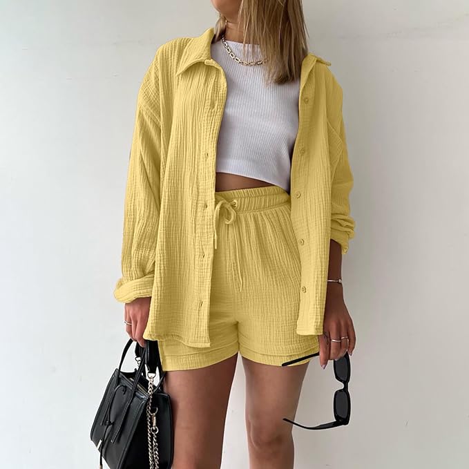 Leonie | Lässiges Baumwoll-Loungewear-Set