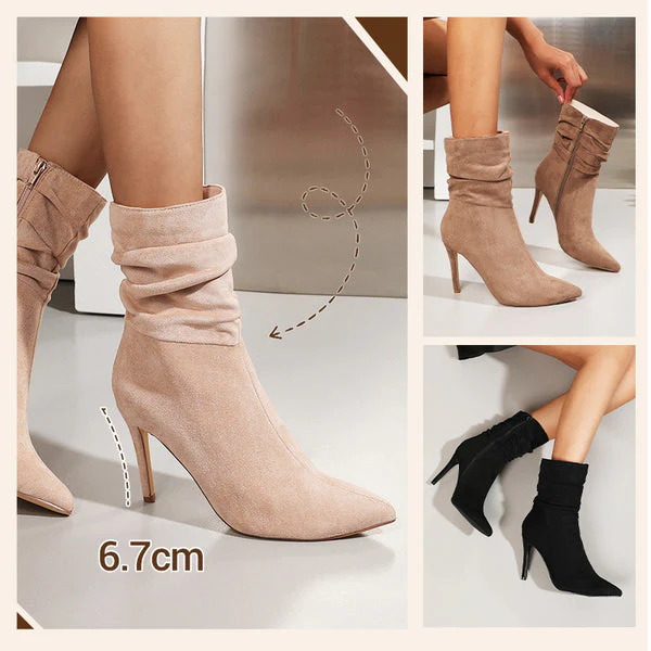 LEONIE - SPITZE STIEFELETTEN MIT ABSATZ - Image 2