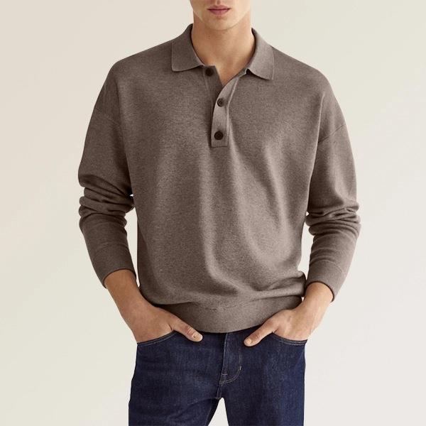 Leopold | Langarm-Poloshirt für Herren - Image 5