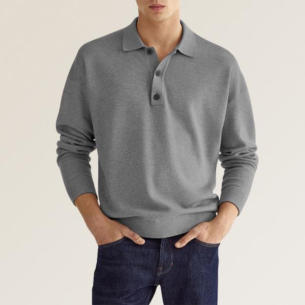 Leopold | Langarm-Poloshirt für Herren - Image 8