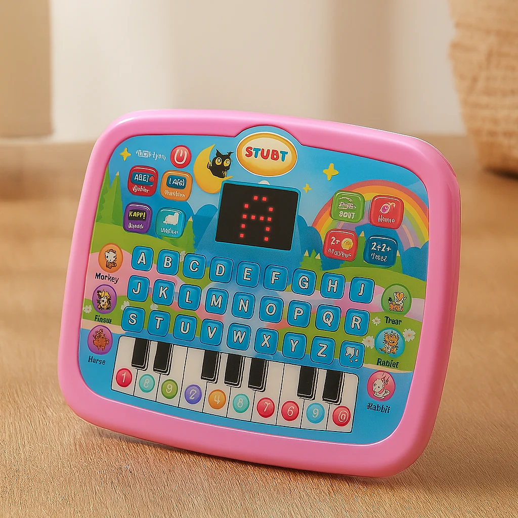 Lern-Tablet für Kinder – Buchstaben, Zahlen, Geräusche & Klaviertasten - Image 3