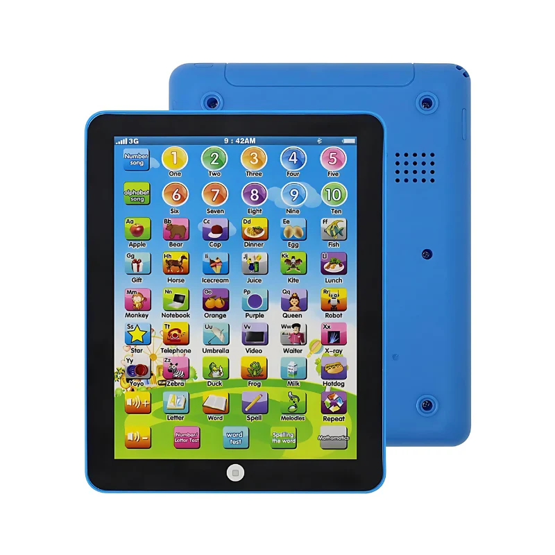 Lerntablet für Kinder von 3-6 Jahren – Interaktive Lernspiele mit Touch- und Audiosteuerung
