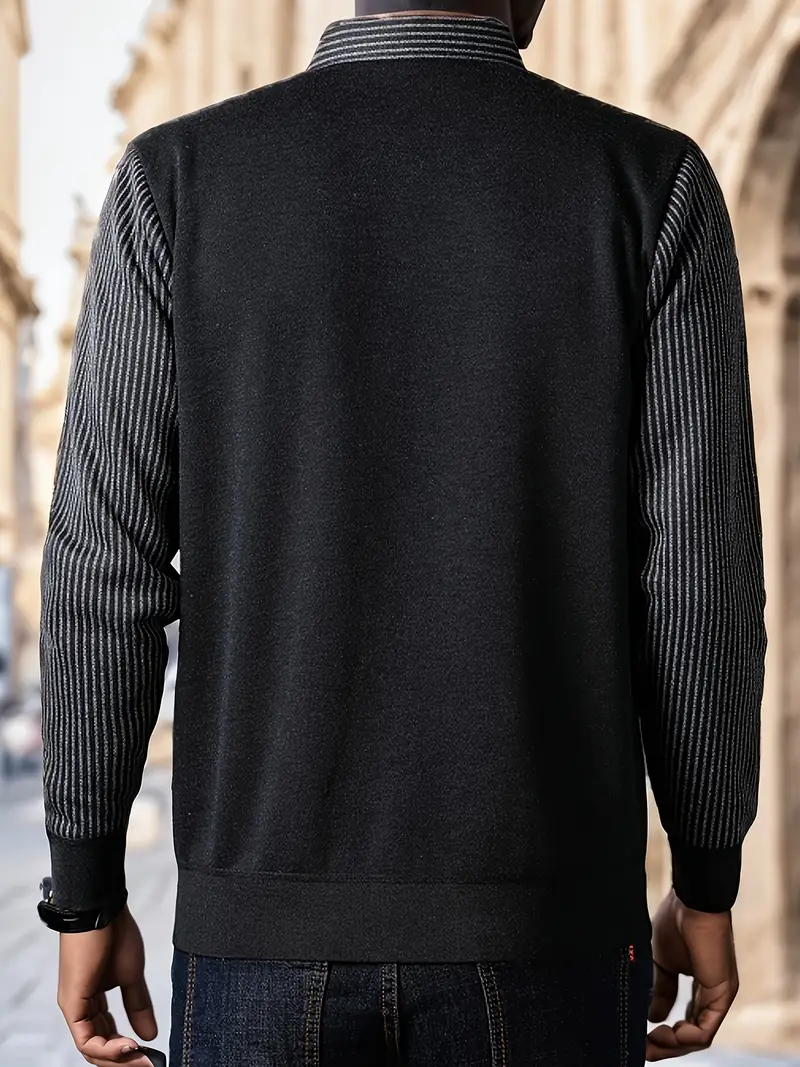 Leroy – Lässiger Langarm Strickpullover - Image 10