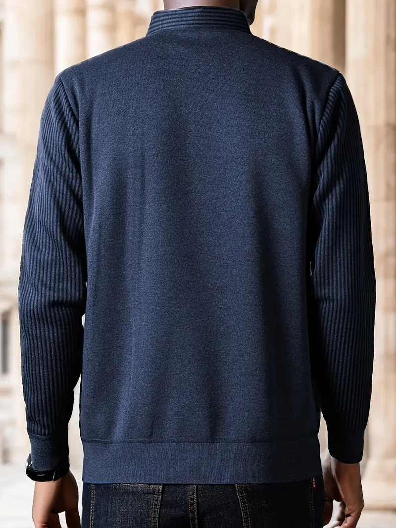 Leroy – Lässiger Langarm Strickpullover - Image 11