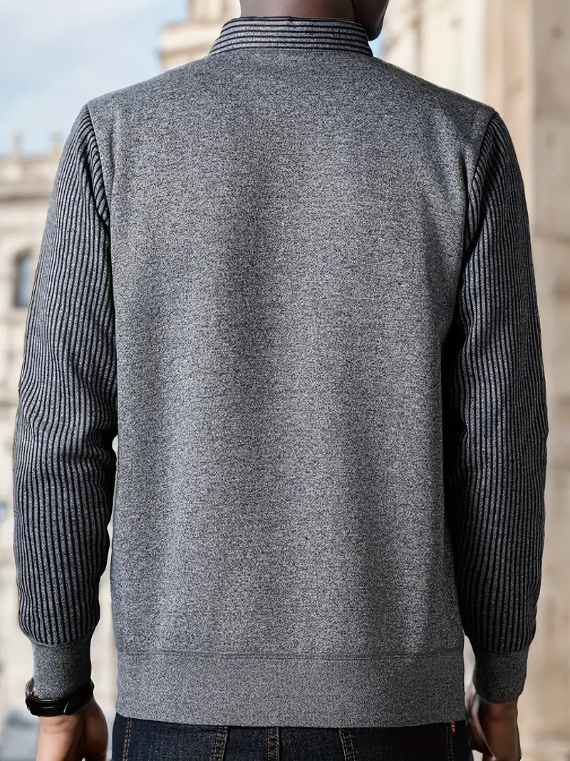 Leroy – Lässiger Langarm Strickpullover - Image 12