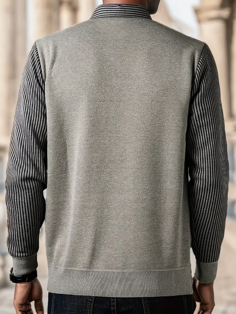 Leroy – Lässiger Langarm Strickpullover - Image 13