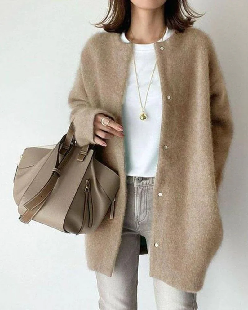 Letitia Mittellange Strickjacke - Image 2