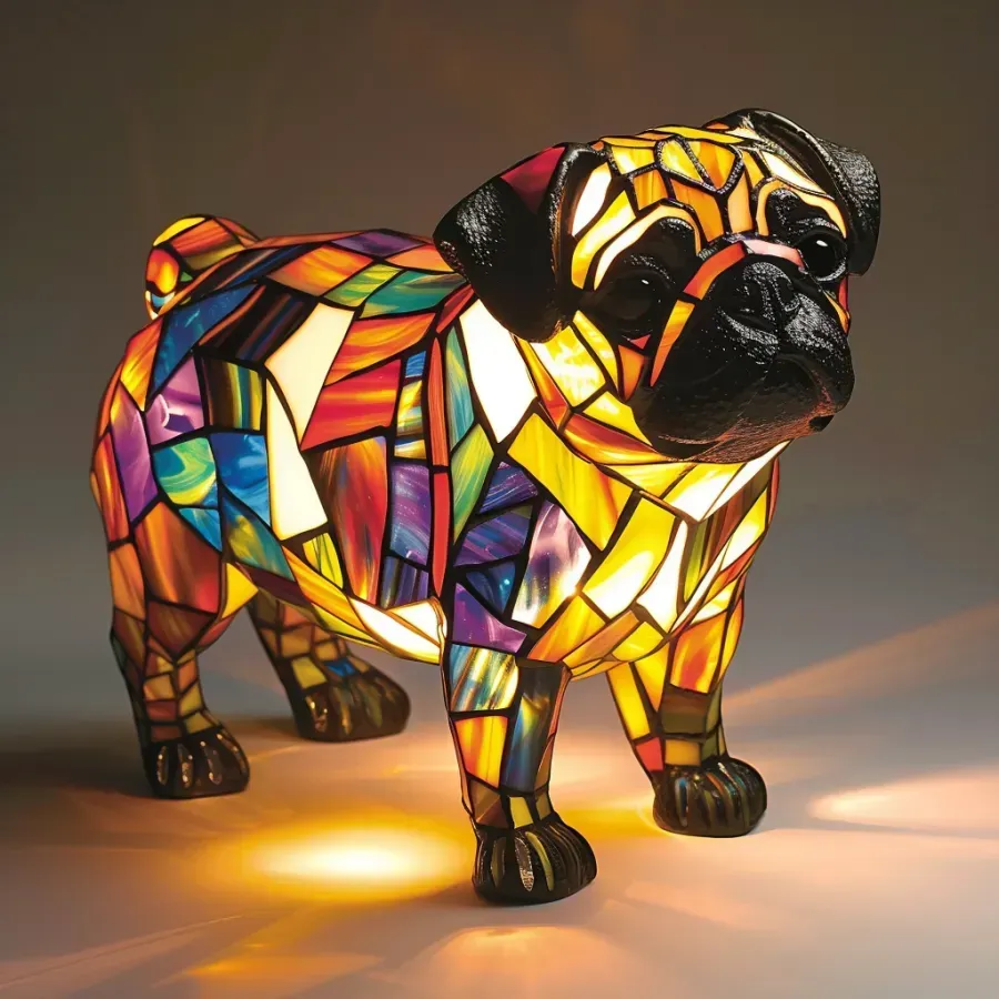 Leuchthund - handgefertigte Lampe, die Herzen erstrahlen lässt - Image 10