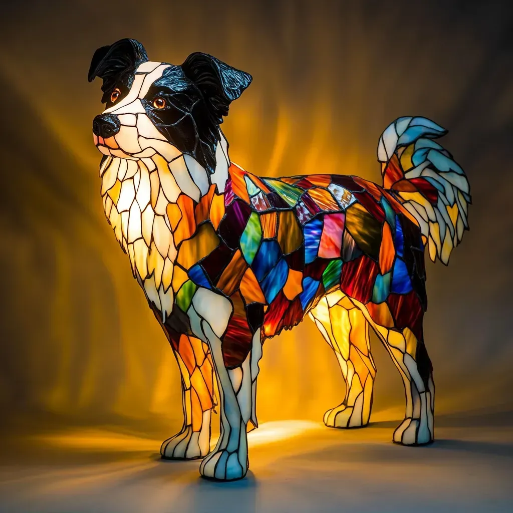 Leuchthund - handgefertigte Lampe, die Herzen erstrahlen lässt - Image 16