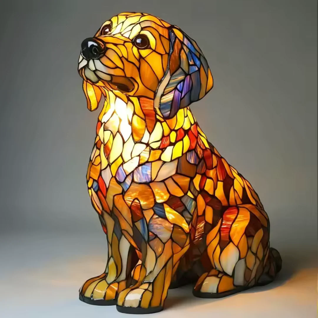 Leuchthund - handgefertigte Lampe, die Herzen erstrahlen lässt - Image 19