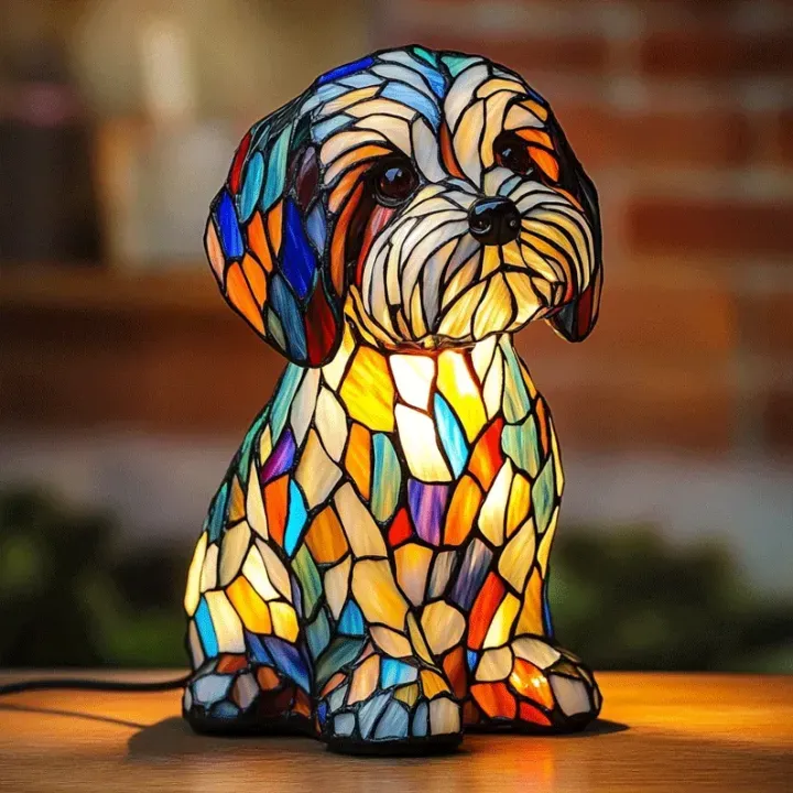 Leuchthund - handgefertigte Lampe, die Herzen erstrahlen lässt - Image 2