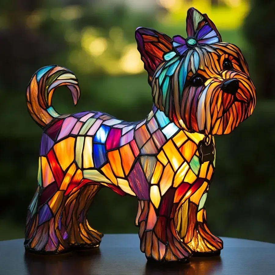 Leuchthund - handgefertigte Lampe, die Herzen erstrahlen lässt - Image 5