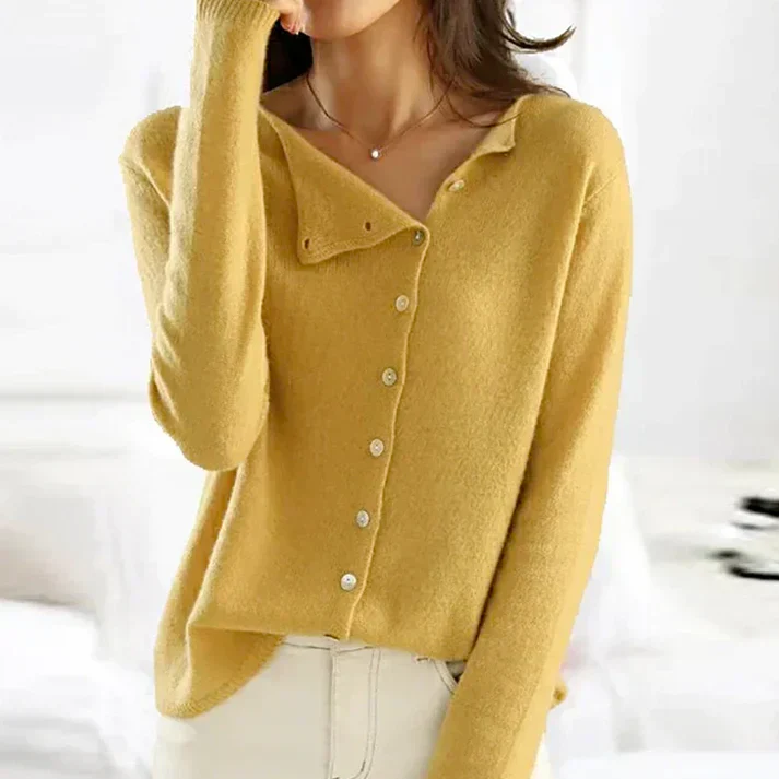 Lia | Einfacher Langärmeliger Pullover für Damen - Image 3