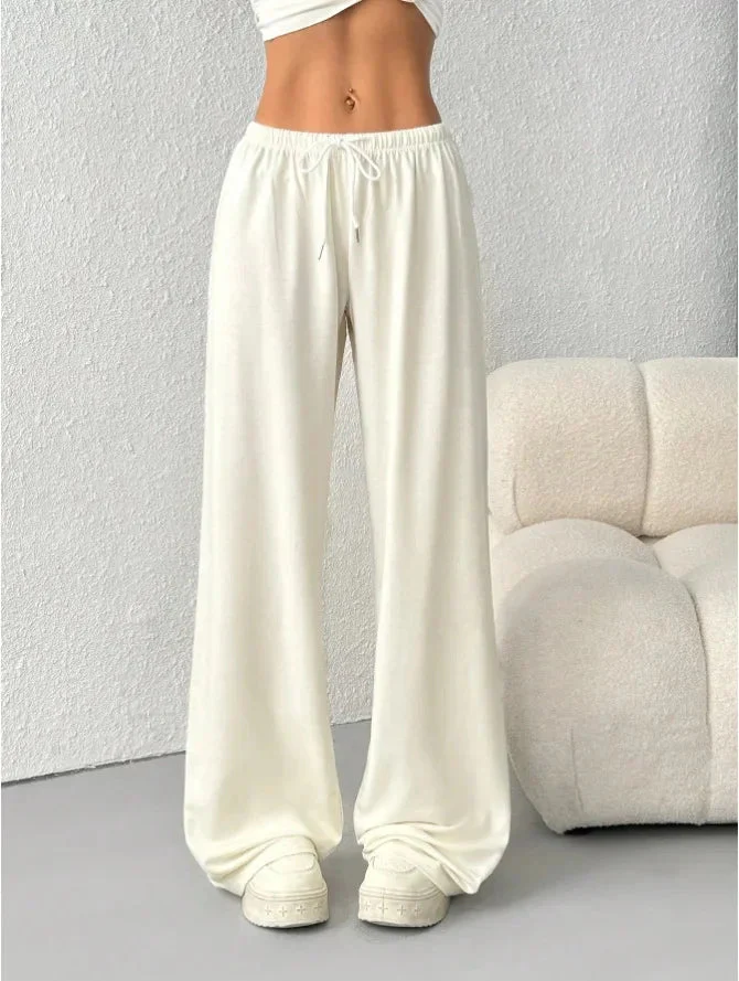 Lila | Casual Einfarbige Jogginghose - Image 5
