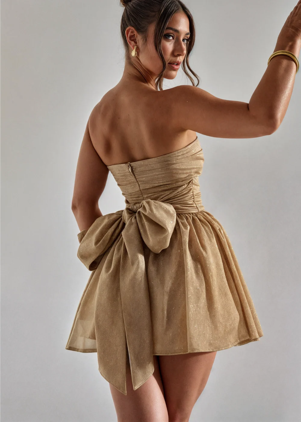 Lila | Pailletten-Minikleid - Image 5