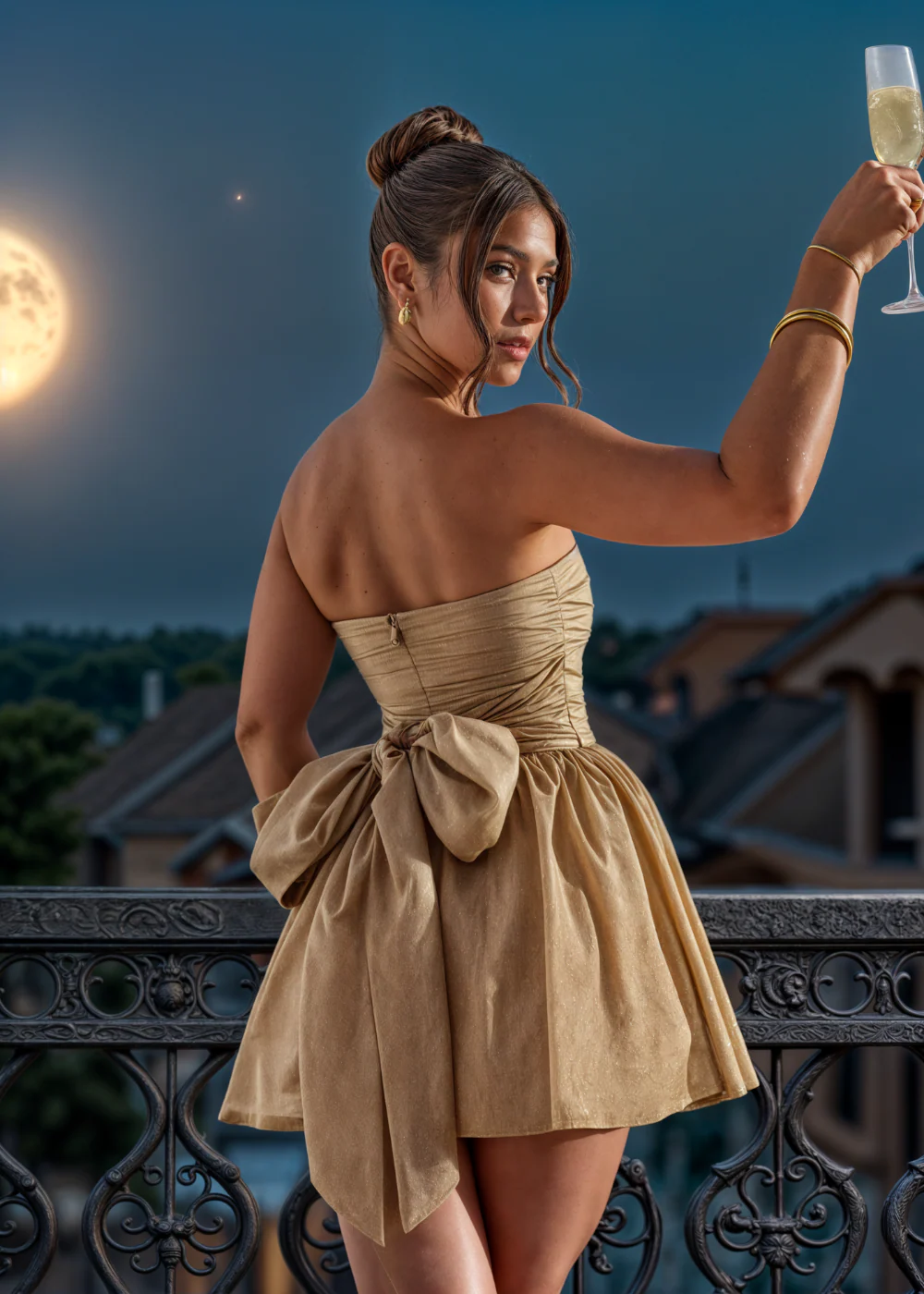 Lila | Pailletten-Minikleid - Image 7