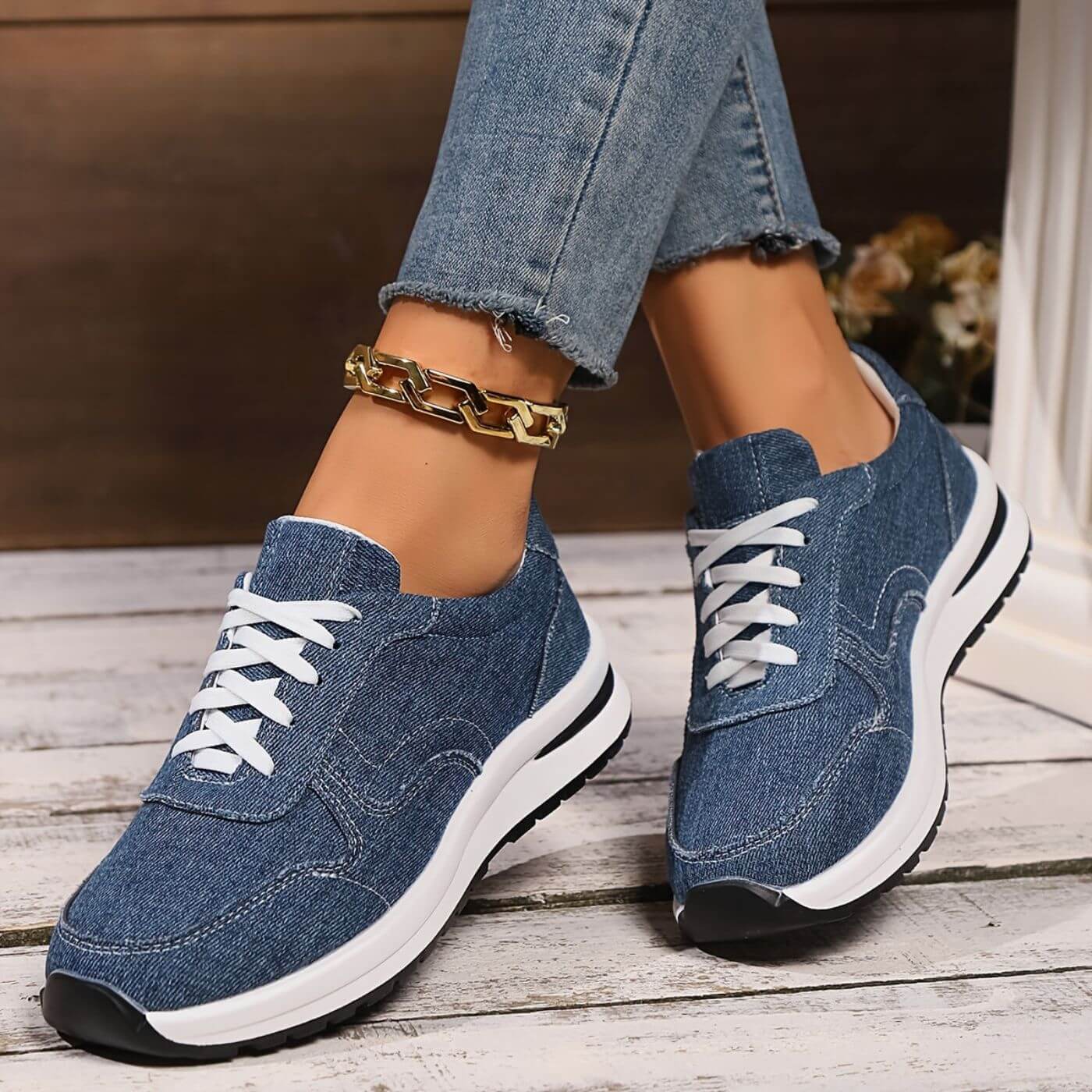 Lilian | Orthopädische Schuhe mit dicker Sohle - Image 3