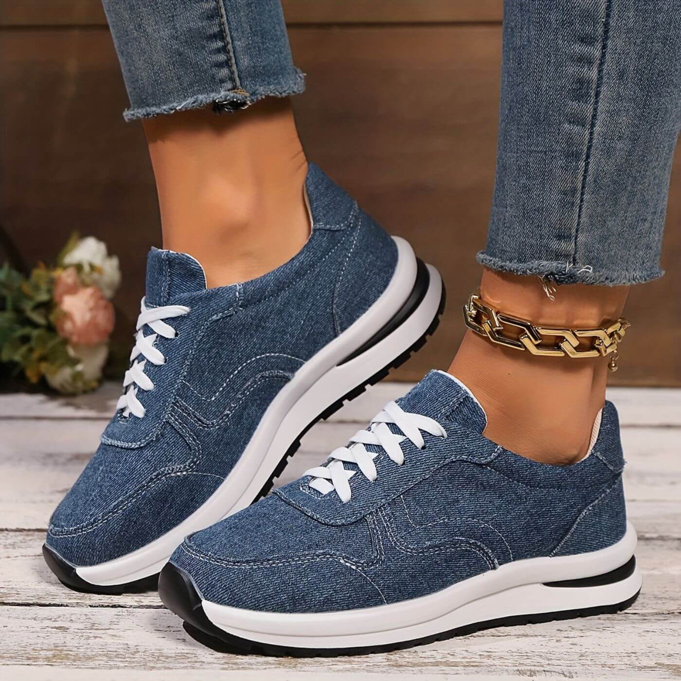 Lilian | Orthopädische Schuhe mit dicker Sohle - Image 4