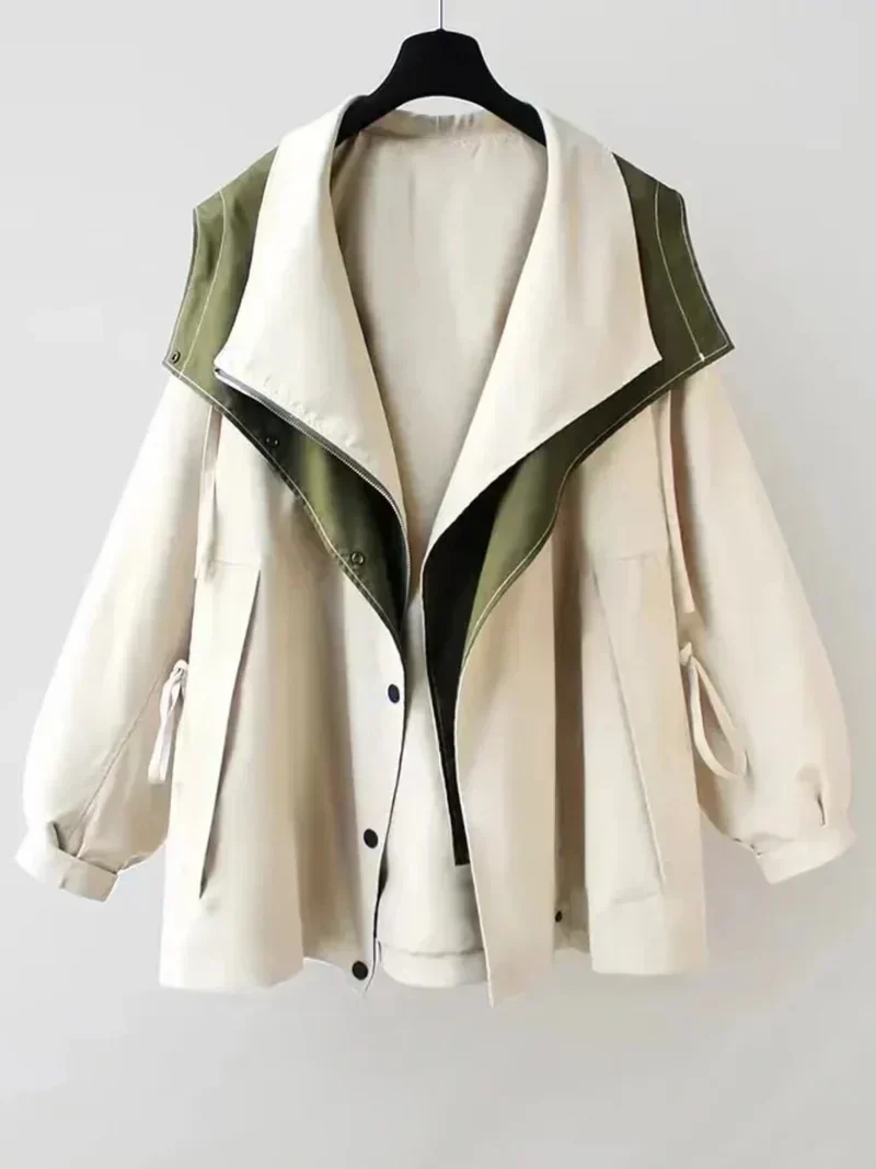 Lilian - stylischer wasserabweisender trenchcoat - Image 6