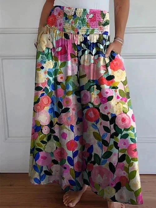 Lilie | Damenjeans mit weitem Bein und hoher Taille und Taschen - Image 8