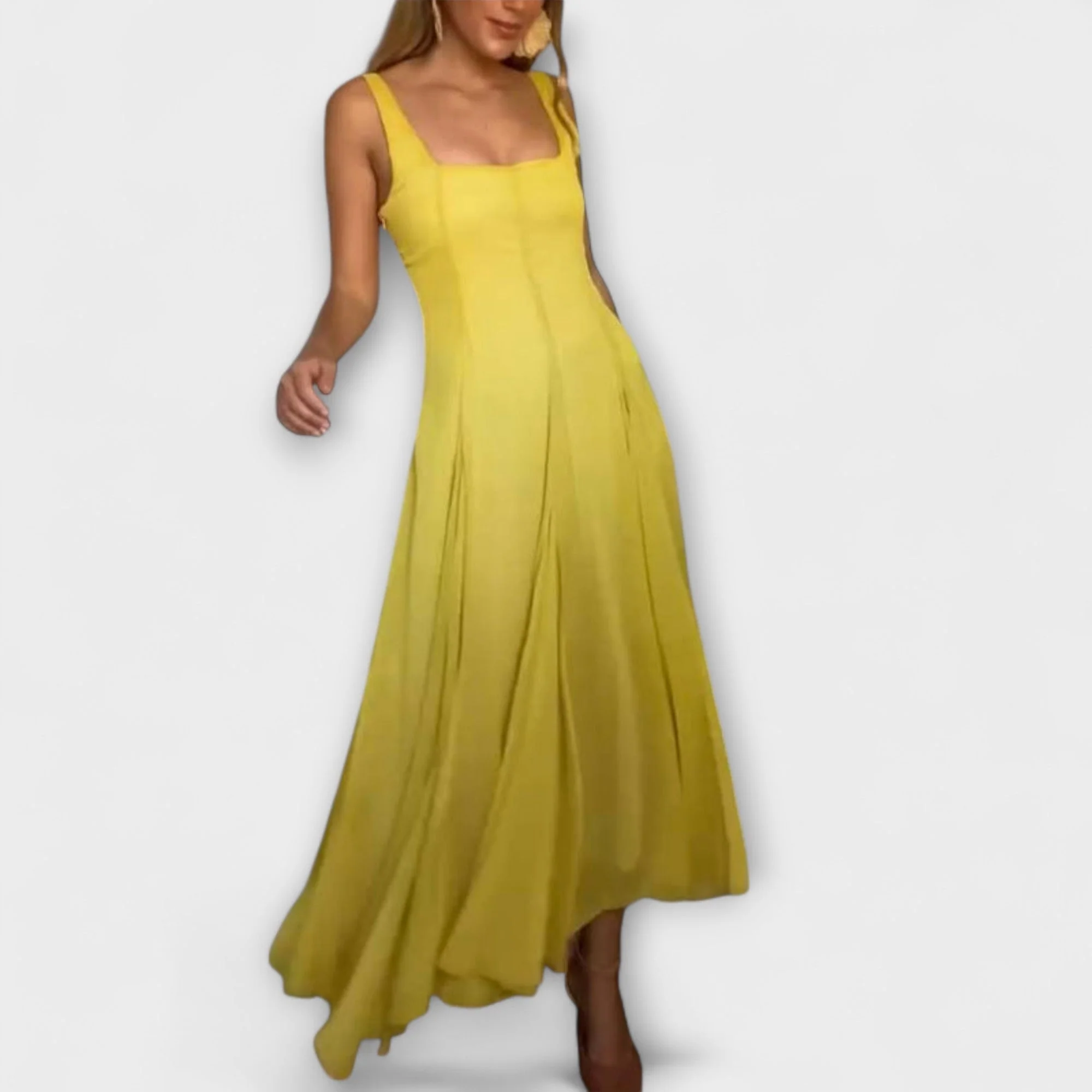 Lilith - Kleid mit rechteckigem Ausschnitt - Image 5