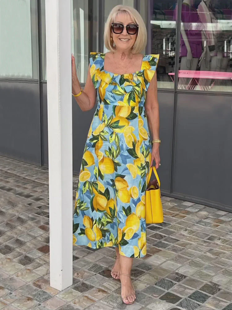 Limone – Sommerkleid mit Zitronenprint - Image 11