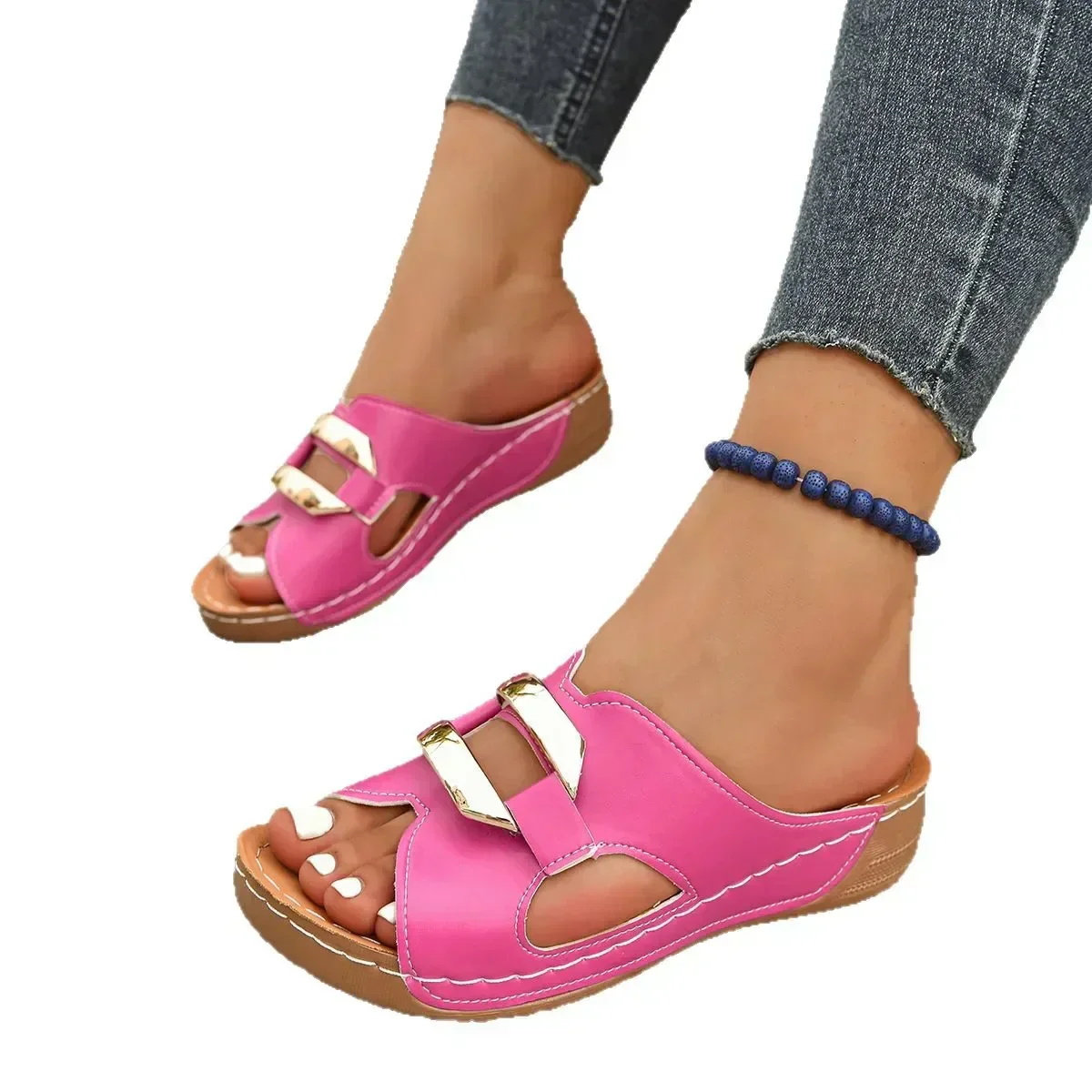 Lina | Orthopädische Wedge-Heel Sandalen™ - Image 3
