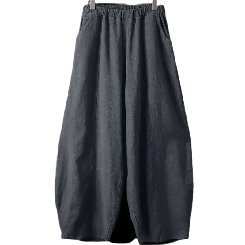 Lina Relaxed Weite-Hosen mit Taschen