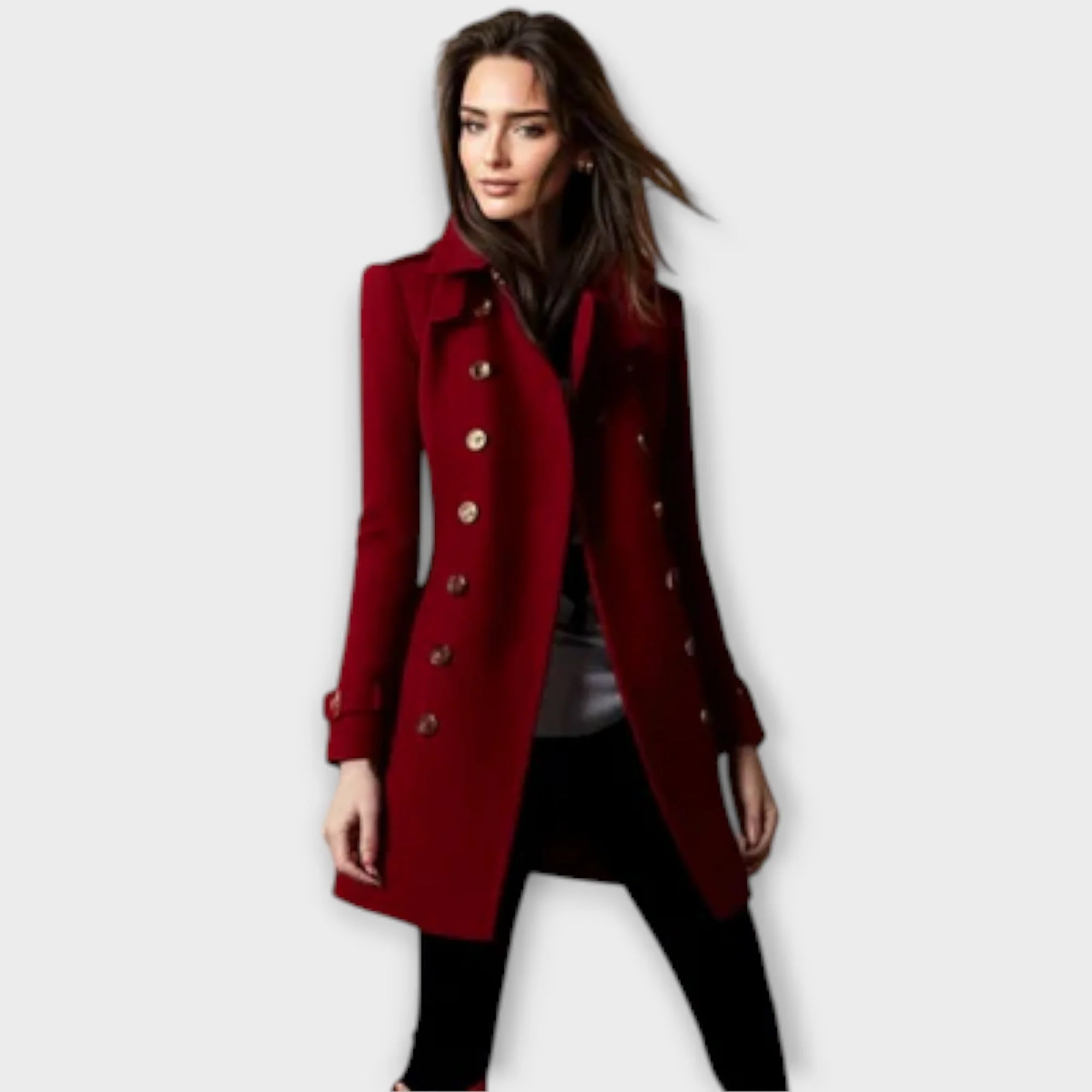 Linda - Doppelreihiger Trenchcoat - Image 3