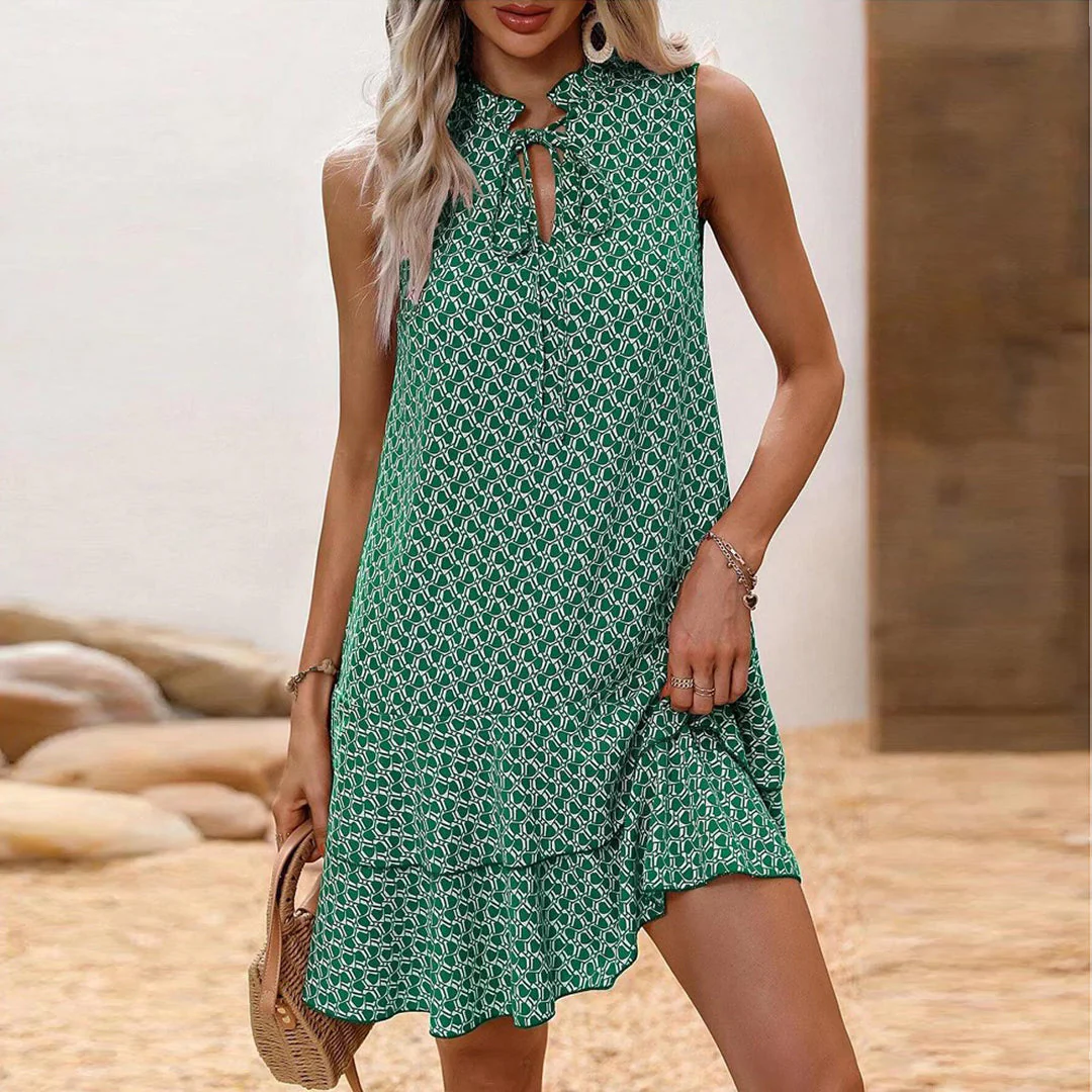Linda™ | Elegantes ärmelloses Kleid mit V-Ausschnitt - Image 6
