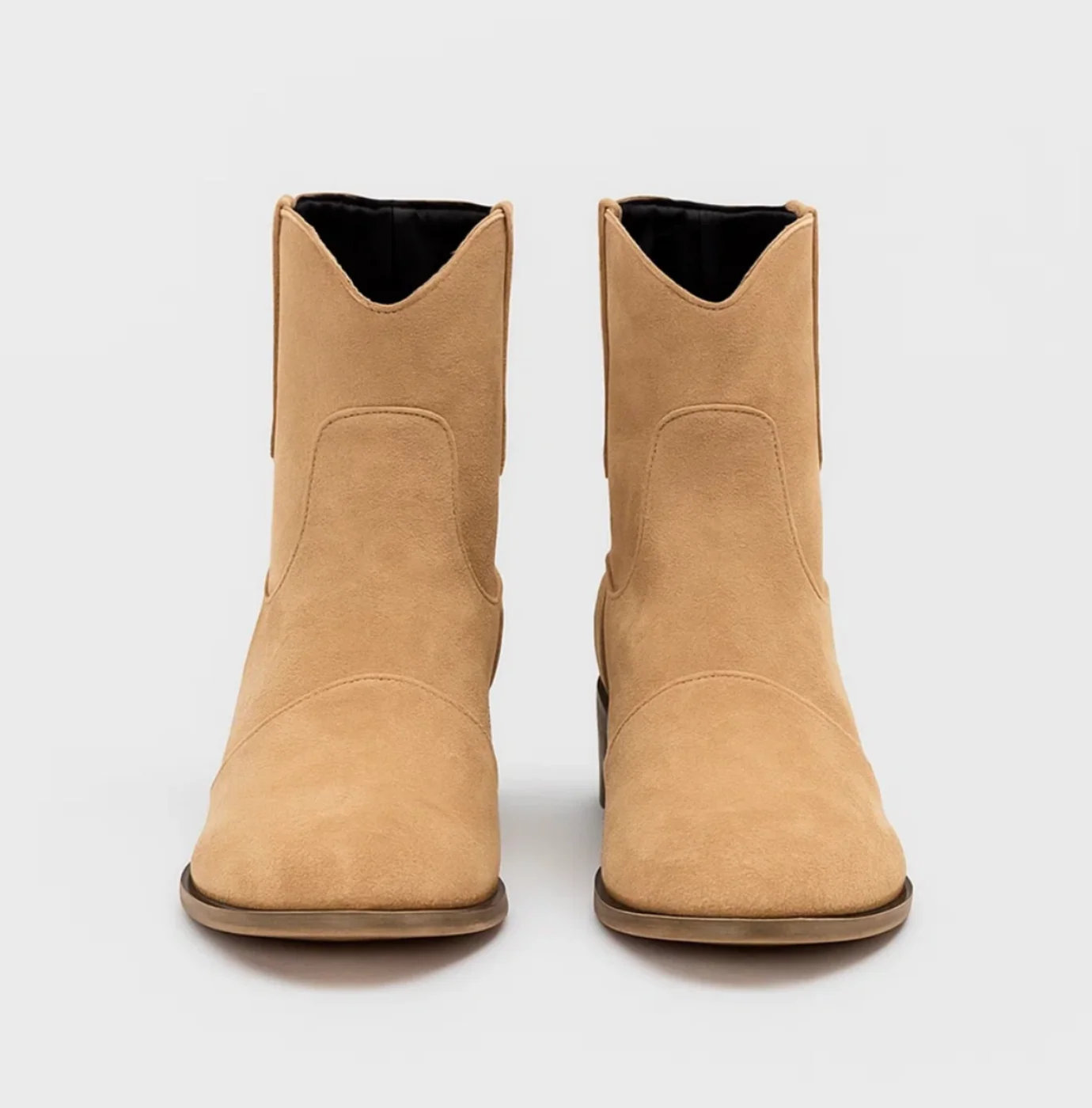 Linde | Wildleder Westernstiefel - Image 3