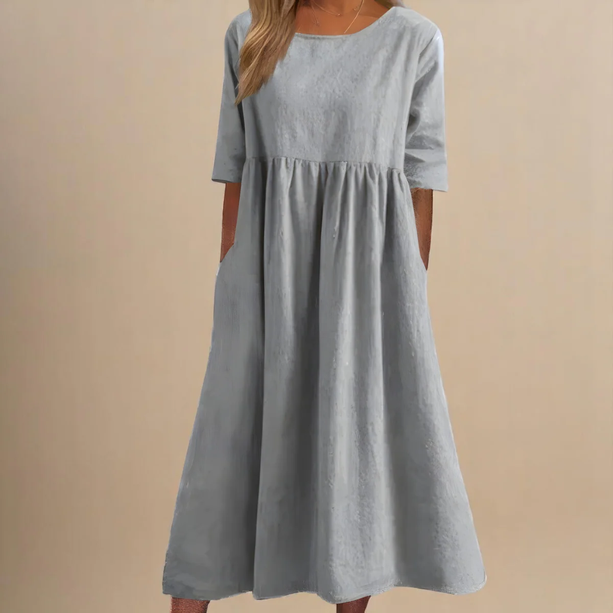 Linnea | Leichtes Baumwollkleid - Image 7
