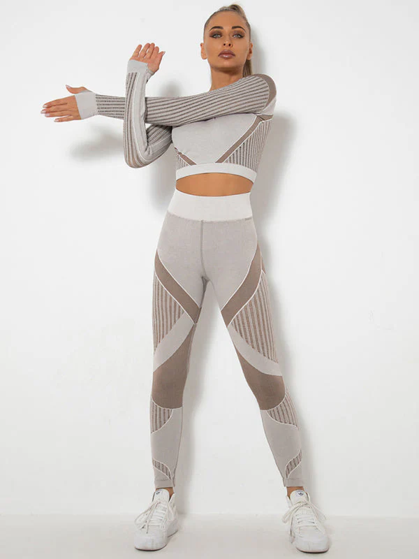 Liora | Atmungsaktives 2-teiliges Sportset für Damen Sommer