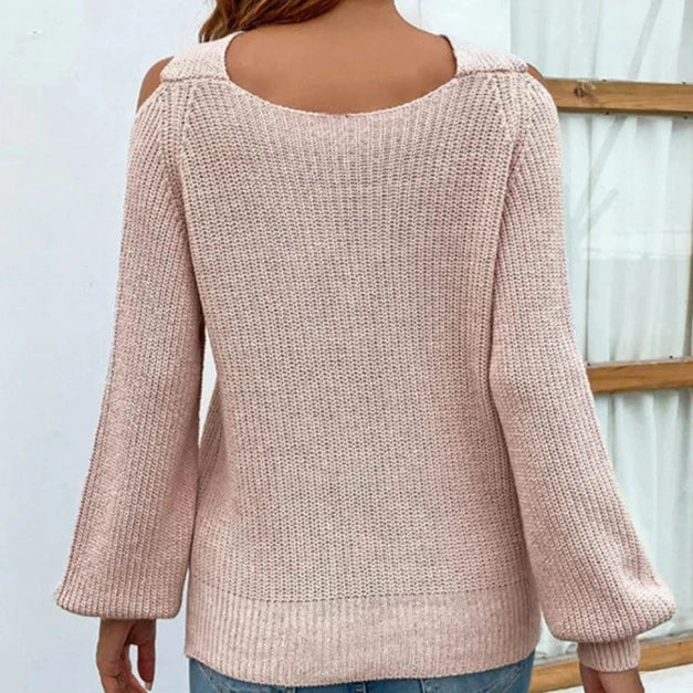 Lisa | Schicker Rippstrick-Pullover