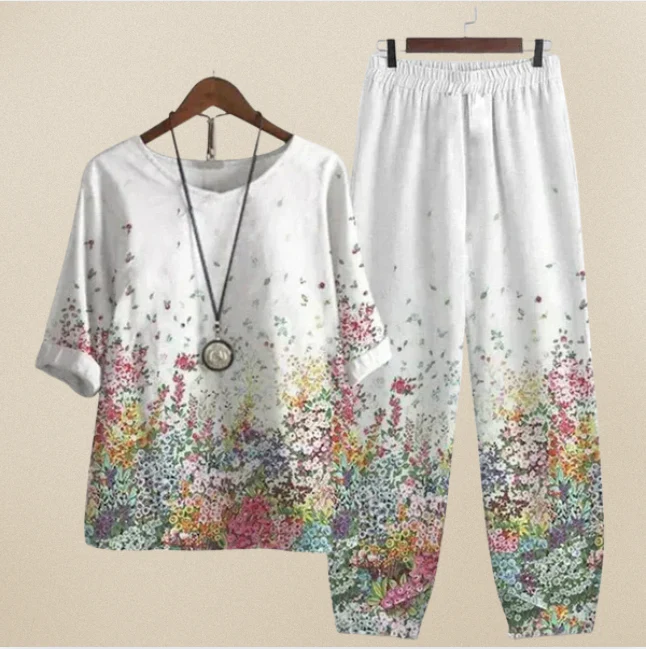 Liv - Elegantes und bequemes Shirt- und Hosen-Set - Image 11