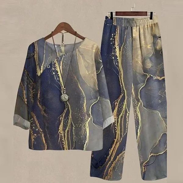 Liv - Elegantes und bequemes Shirt- und Hosen-Set - Image 2