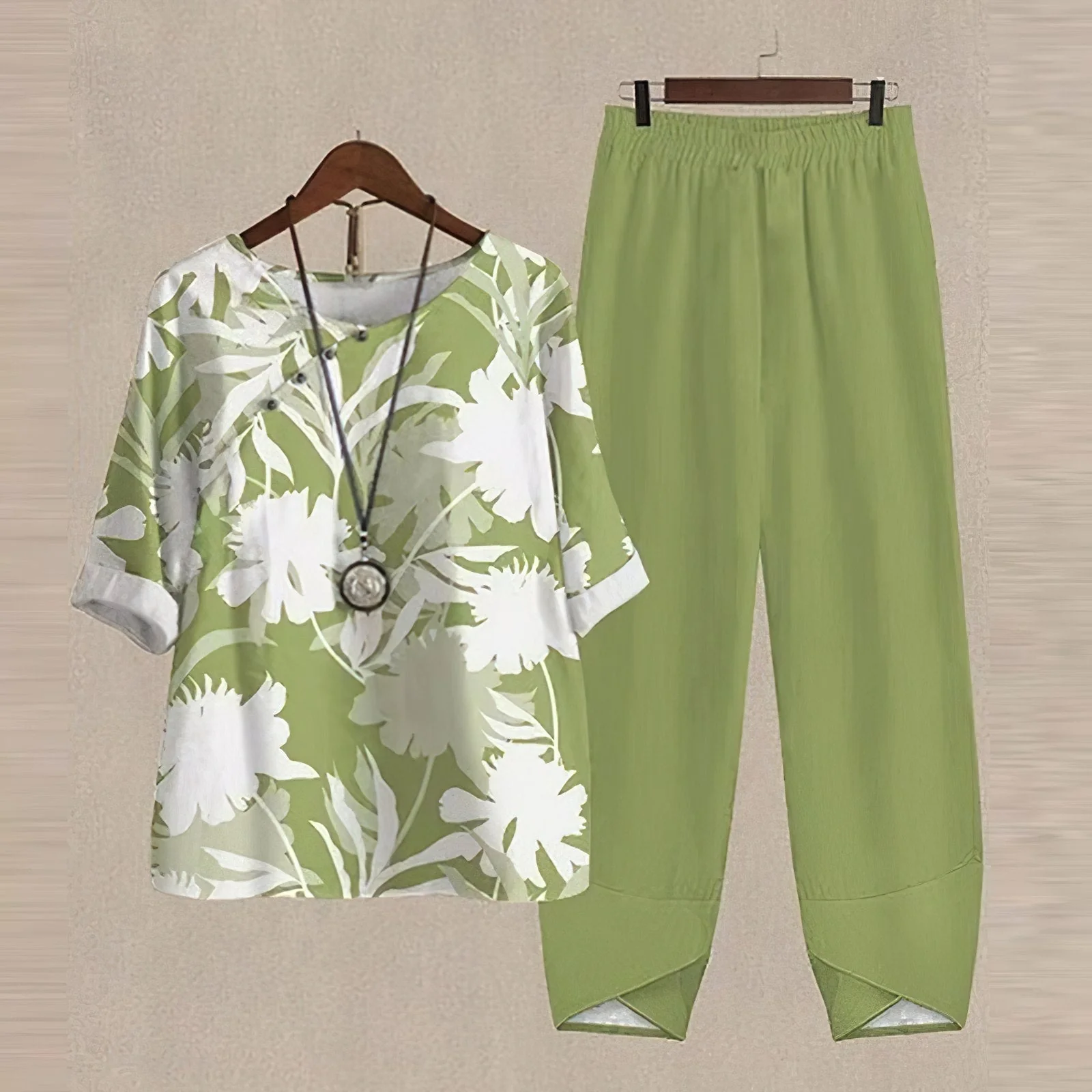 Liv - Elegantes und bequemes Shirt- und Hosen-Set - Image 6
