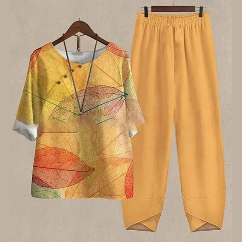 Liv - Elegantes und bequemes Shirt- und Hosen-Set - Image 7