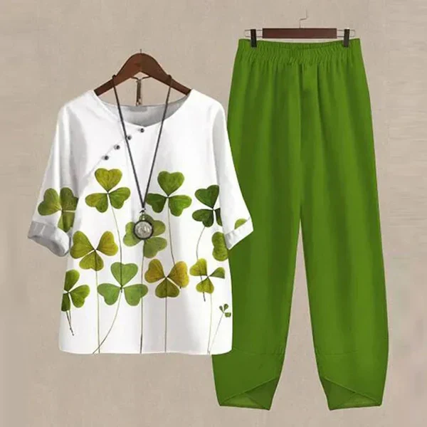 Liv - Elegantes und bequemes Shirt- und Hosen-Set - Image 9