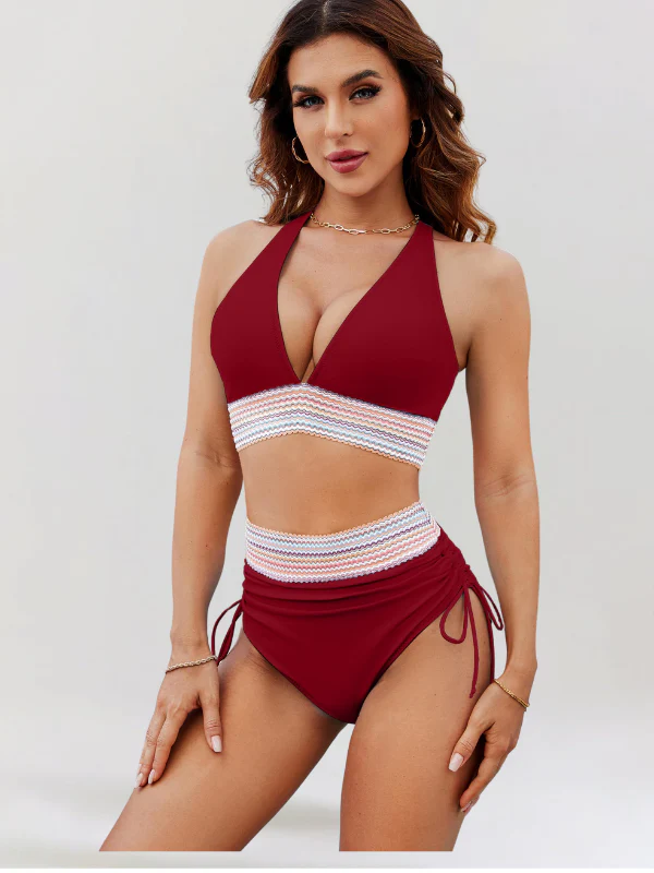 Lizia | Bauchweg-Bikini-Set mit hoher Taille - Image 9
