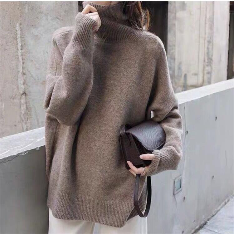 Lockerer Rollkragenpullover - Image 2