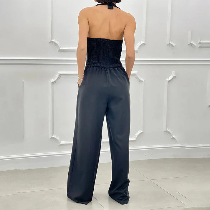 LORELEI - LANGER ÄRMELLOSER FIGURBETONTER JUMPSUIT - Image 4