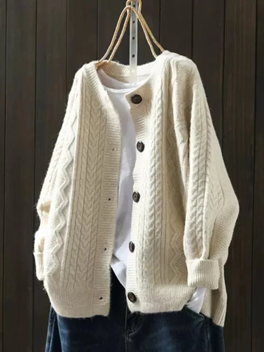 Lorenza | Kabelstrick Cardigan - Image 2